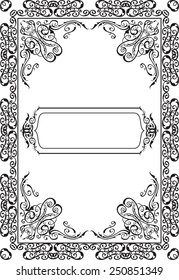 Art Greating Nice Page is on white