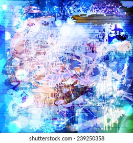 art grunge textured background