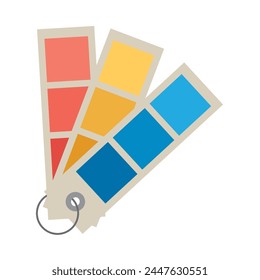art guide paint isolated design