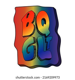 Art Hand Drawn Lgbtq Logo Graphic Resources Isolated Transparent Background Png