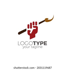 Art Hand Logo
look simple and unique design
suitable for your art logo design