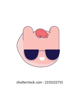 Un arte de un anime de la lotería Head