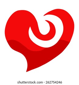 Art heart draw