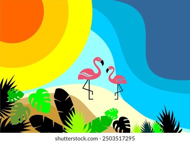 ART OF HELLO SUMMER VACATION HOLYDAY MADE BY CORELDRAW