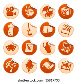 Art and hobby stickers