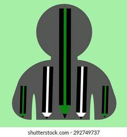 Art human icon.