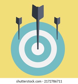 art icon illustration symbol of thigh target