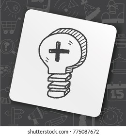 art icon link drawn doodle idea global