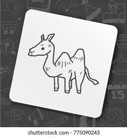 art icon link drawn doodle idea global