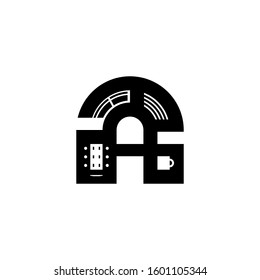 a art icon logo vector