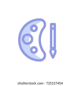 Art icon vector. Draw modern icon style design