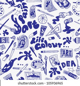 art icons background