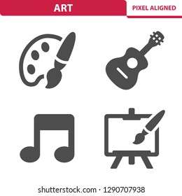 Art Icons. Professional, pixel perfect icons, EPS 10 format.