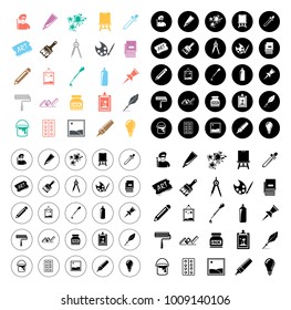 Art icons set