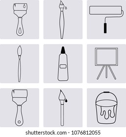 art Icons set