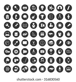 Art icons set