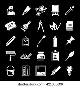 Art icons set