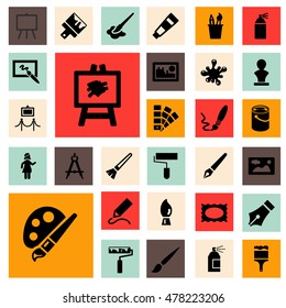 Art Icons Set