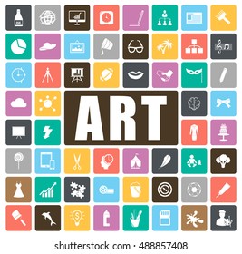 art icons set
