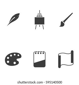 Art icons set