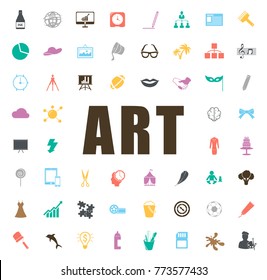 art icons set