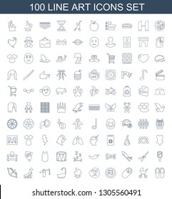 art icons. Trendy 100 art icons. Contain icons such as slippers, baby stroller, newborn child, no laptop, facepalm, bonfire, shower, construction crane. art icon for web and mobile.