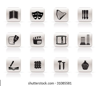 Art Icons - Vector Icon Set