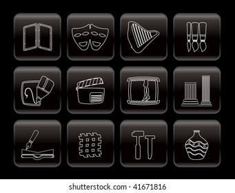 Art Icons - Vector Icon Set