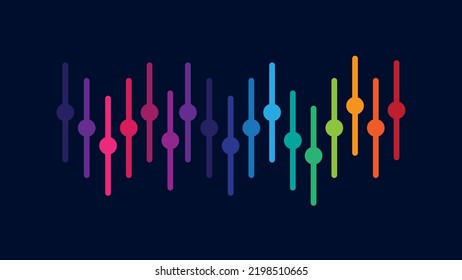art illustration abstract background wave geometric pattern seamless circle design modern line