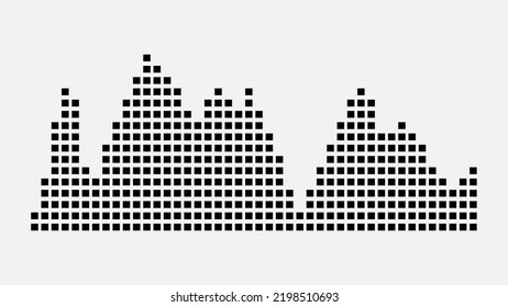 Abstrakte abstrakte hintergrundwellengeometrische Muster nahtlose Kreisgestaltung moderne Linie