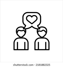 Art Illustration Abstract Icon Logo Charity And Solidarity Emblem Symbol People Love Family