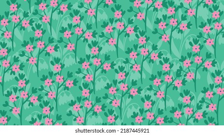 Art Illustration Background Pattern Seamless symbol icon botanical logo plants flower and leaf