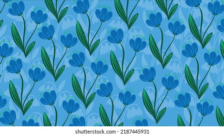 Art Illustration Background Pattern Seamless symbol icon botanical logo plants flower and leaf