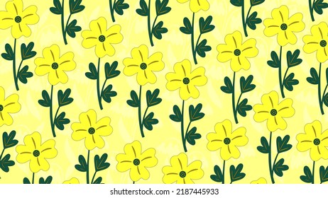 Art Illustration Background Pattern Seamless symbol icon botanical logo plants flower and leaf