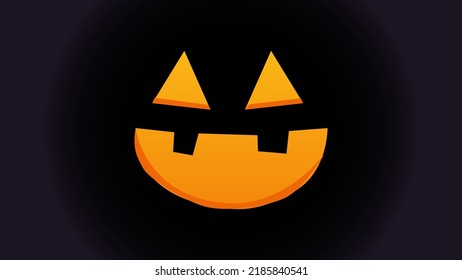 Ilustración de arte fondo diseño transparente concepto símbolo de icono colorido logotipo de calabaza negra