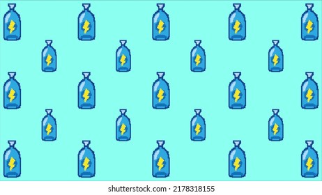 art illustration draw artwork background pixel character icon symbol design concept video game set of bottle flash