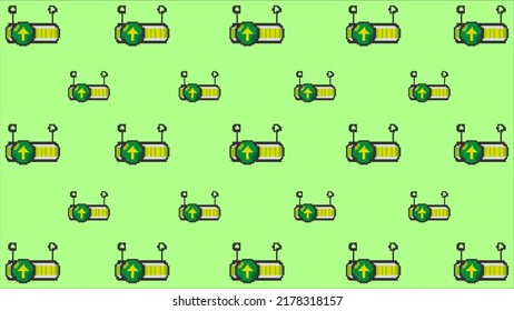 art illustration draw artwork background pixel character icon symbol design concept video game set of level bar indicator