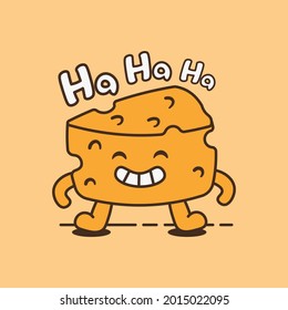 art and illustration of food with doodle style, it is good for sticker design