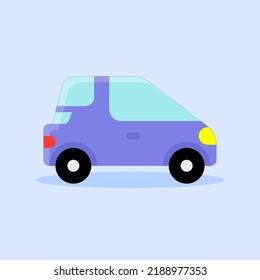 Art illustration icon logo transportation design symbol concept car of sedan 