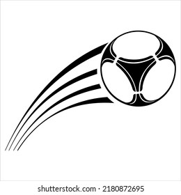 Art Illustration Icon Sport Logo Soccer Design Concept Clipart Symbol Football Set The Ball Of Game