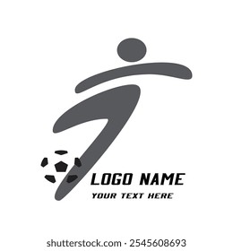 art illustration icon sport logo soccer design concept