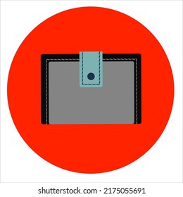 art illustration icon symbols of wallet money