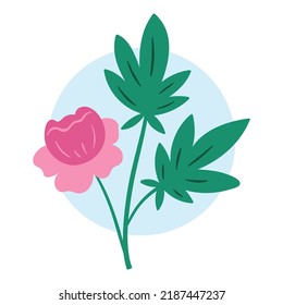 Art Illustration Pattern Seamless symbol icon botanical logo plants of  aesthetic flower