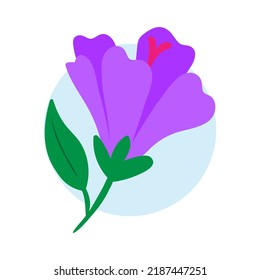 Patrón de ilustración de arte Icono de símbolo sin soldadura plantas de logotipo botánico de flor estética