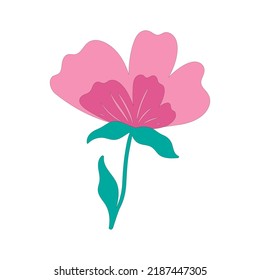 Patrón de ilustración de arte Icono de símbolo sin soldadura plantas de logotipo botánico de flor estética