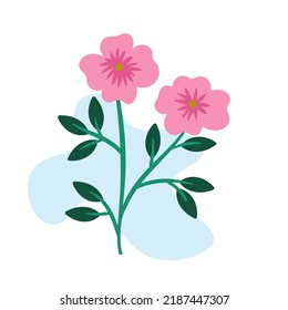 Art Illustration Pattern Seamless symbol icon botanical logo plants of  aesthetic flower