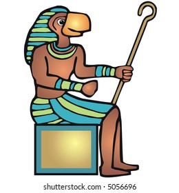 art illustration: ra, the egyptian god of sun