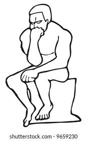 The Thinker Statue Images, Stock Photos & Vectors | Shutterstock