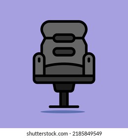 Art illustration symbol icon furniture logo household design colorful home decor of office chair
