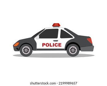 Art illustration symbol icon transportation design logo vehicle of police car